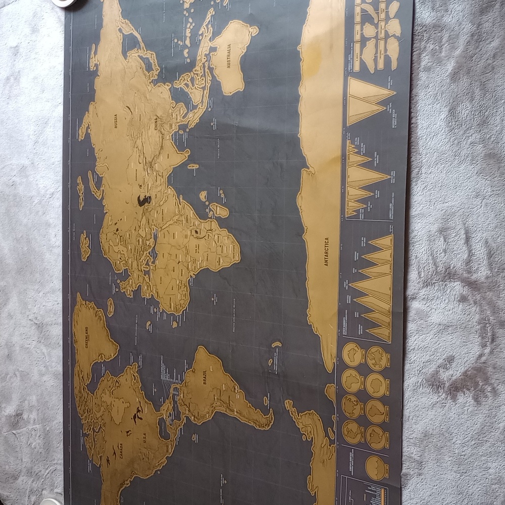 Scratch Map Deluxe Edition By Luckies